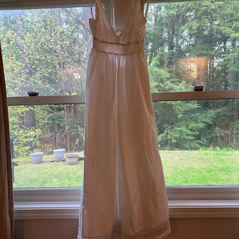 Vineyard Vines White Maxi Dress